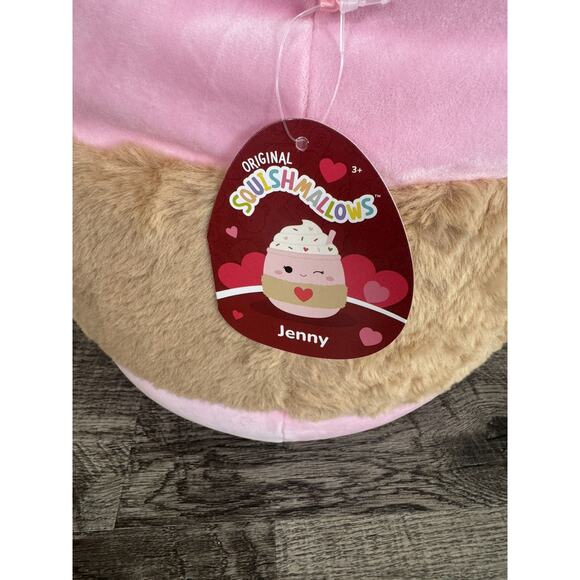 Squishmallow Jenny The Pink Latte 18” NEW With Tags Valentines Day 2025 - Picture 6 of 9